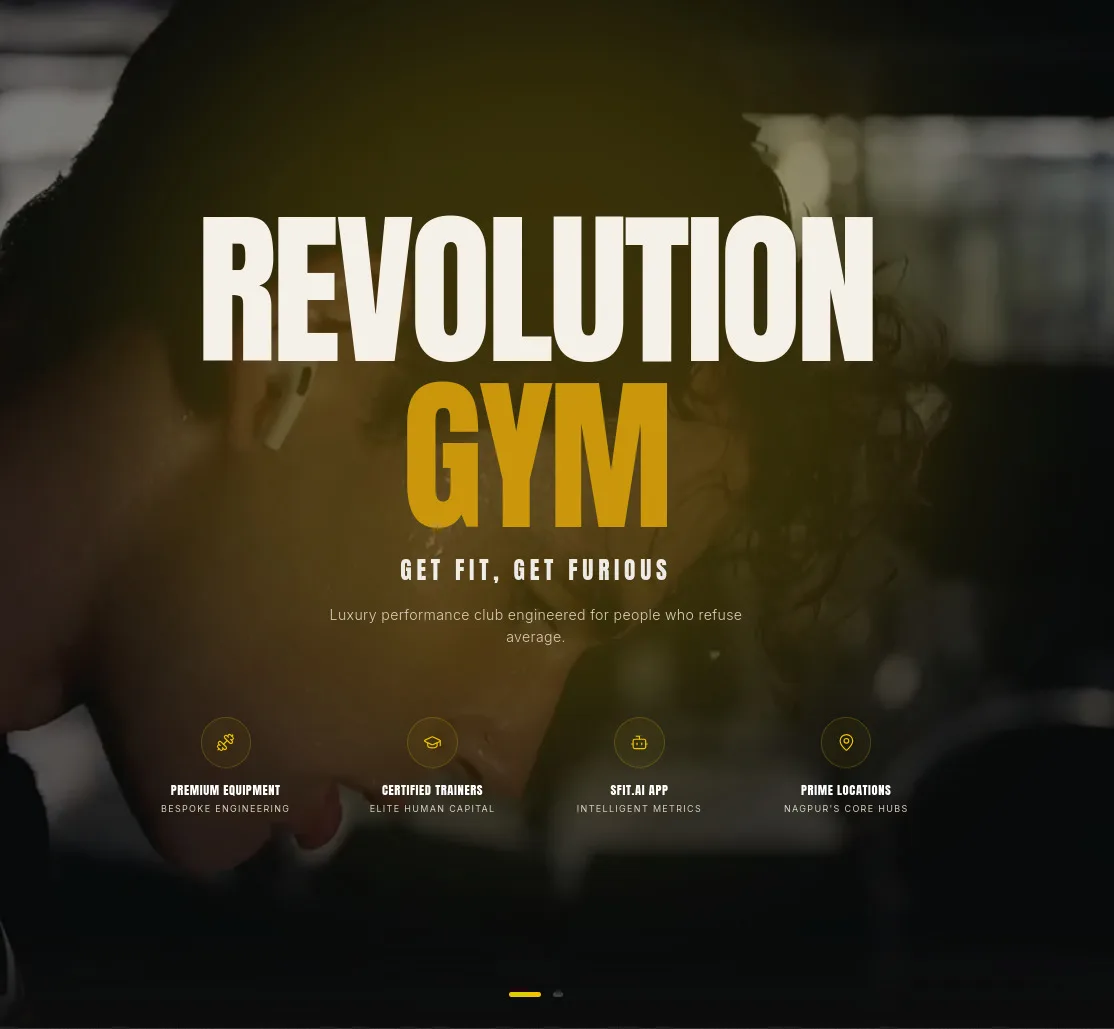 Revolution Fitness Gym screenshot